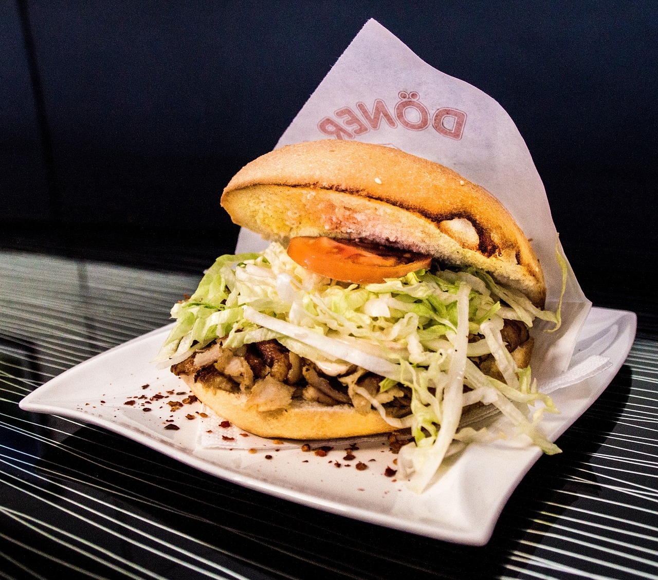 Menú Kebab